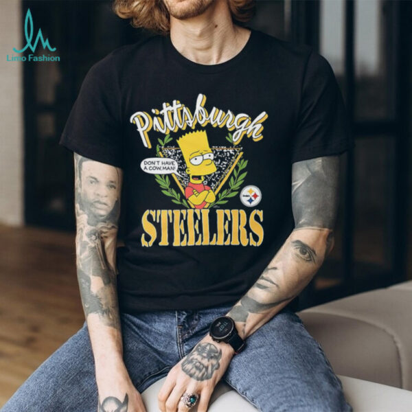 The Simpsons Bart x Pittsburgh Steelers shirt