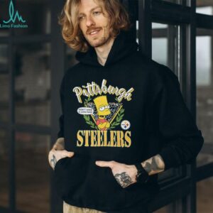 The Simpsons Bart x Pittsburgh Steelers shirt