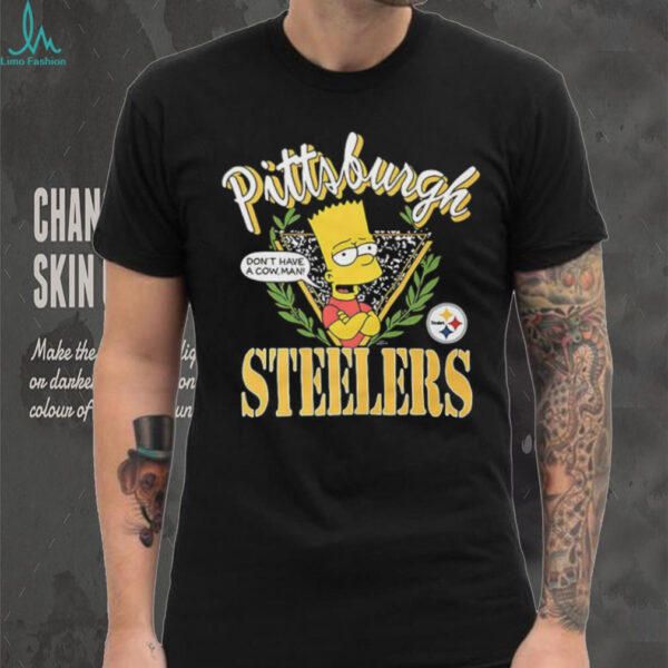 The Simpsons Bart x Pittsburgh Steelers shirt