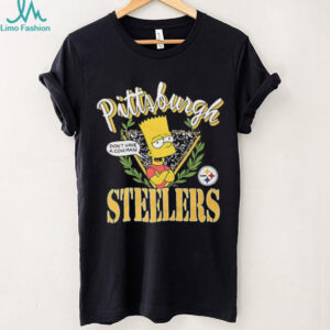 The Simpsons Bart x Pittsburgh Steelers shirt