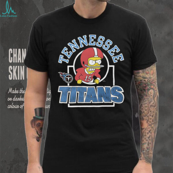 The Simpsons Bart x Tennessee Titans shirt