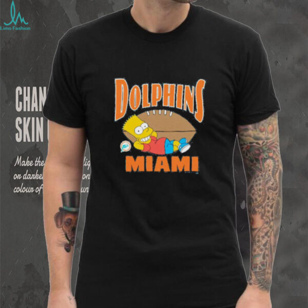 The Simpsons Miami Dolphins football shirt