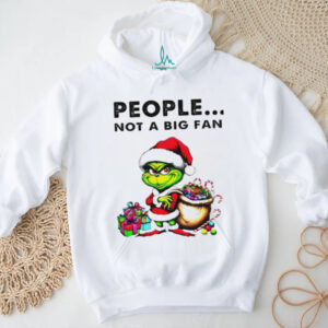 The grinch people not a big fan Merry Christmas 2025 shirt