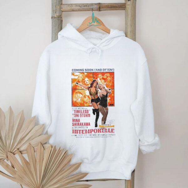 Timeless Toni Storm and Mina Shirakawa coming soon and often intemporelle shirt