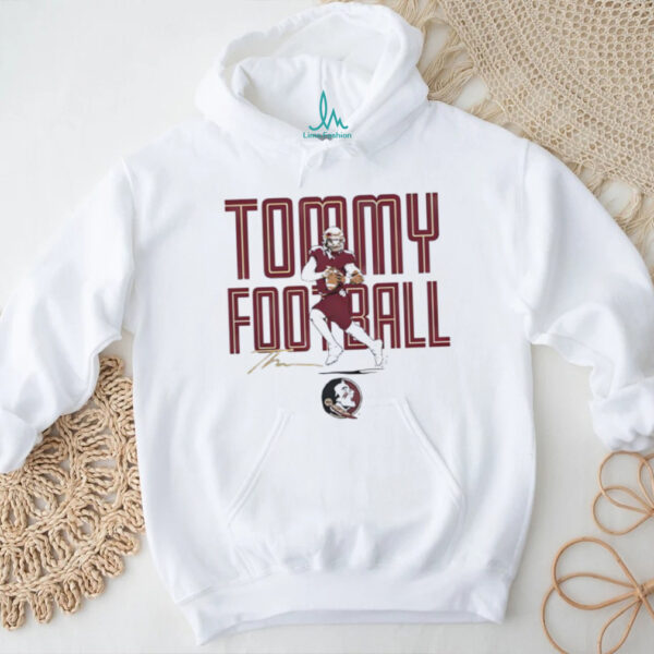 Tommy Castellanos Florida State Seminoles football signature shirt