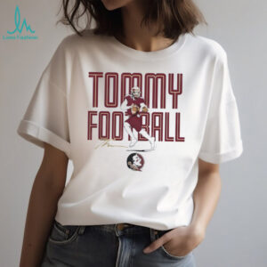 Tommy Castellanos Florida State Seminoles football signature shirt