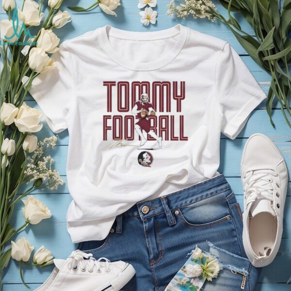 Tommy Castellanos Florida State Seminoles football signature shirt