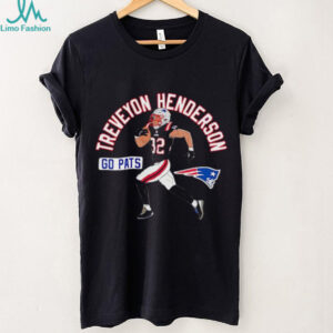 Treveyon Henderson 32 Go Pats New England Patriots player shirt