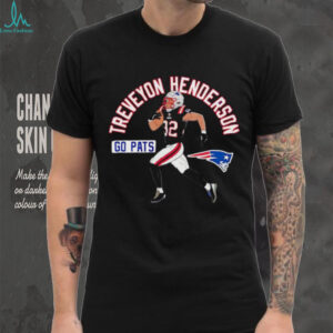 Treveyon Henderson 32 Go Pats New England Patriots player shirt
