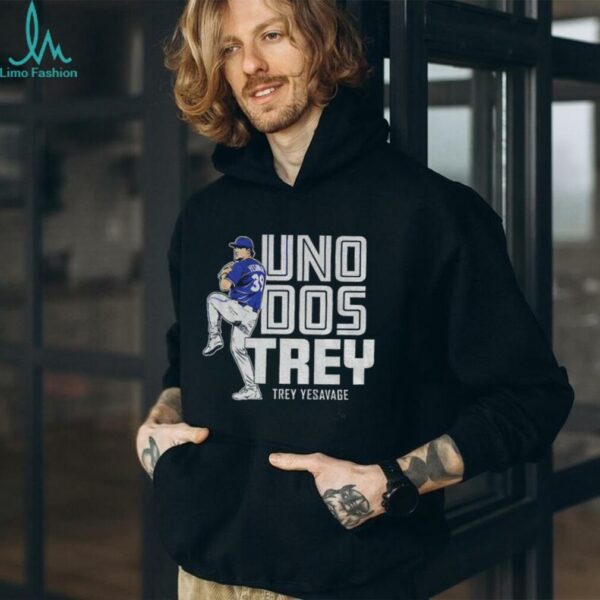Trey Yesavage Toronto Blue Jays Baseball MLB Uno Dos Trey shirt
