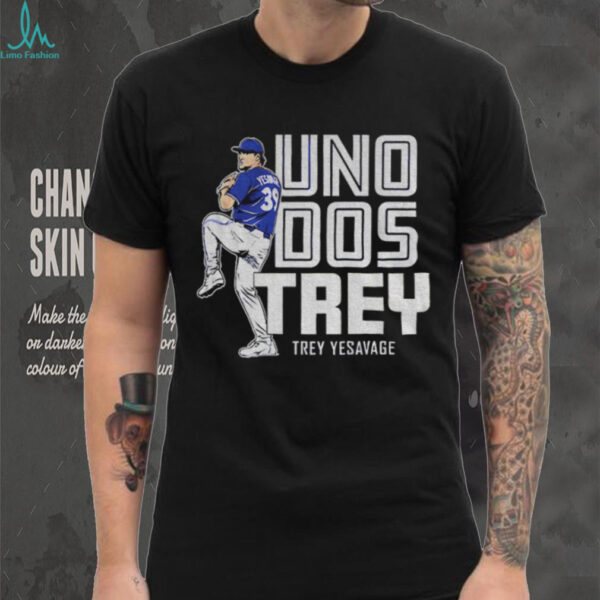 Trey Yesavage Toronto Blue Jays Baseball MLB Uno Dos Trey shirt