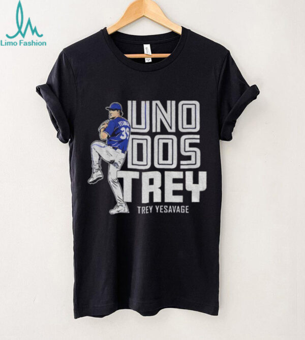 Trey Yesavage Toronto Blue Jays Baseball MLB Uno Dos Trey shirt