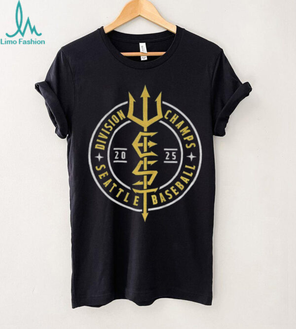 Tridents Seattle Mariners MLB Baseball Division Champs Postseason 2025 logo shirt