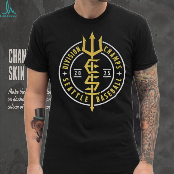 Tridents Seattle Mariners MLB Baseball Division Champs Postseason 2025 logo shirt