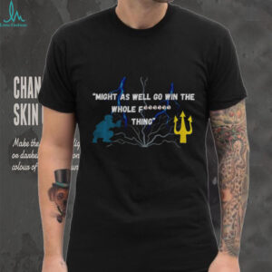 Tridents Up Seattle Mariners MLB Baseball Game Day might as well go win the whole fucking thing shirt