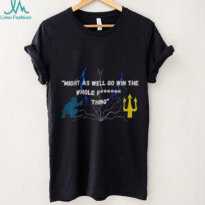 Tridents Up Seattle Mariners MLB Baseball Game Day might as well go win the whole fucking thing shirt
