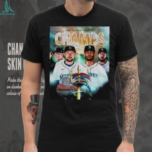 Tridents Up Seattle Mariners beat Oakland Athletics LA Angels MLB Baseball AL West Division Champions 2025 shirt