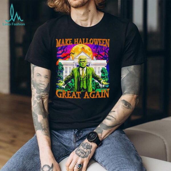 Trump Zombie make Halloween great again shirt