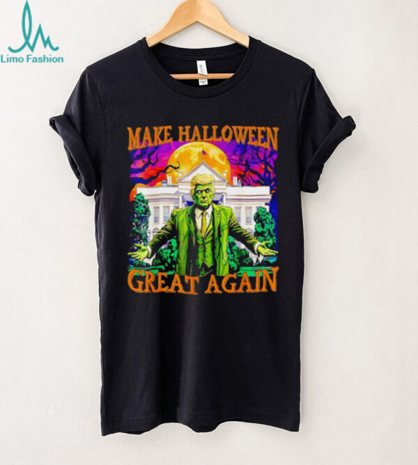 Trump Zombie make Halloween great again shirt