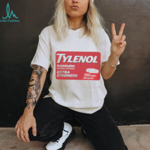 Tylenol acetaminophen extra strength shirt