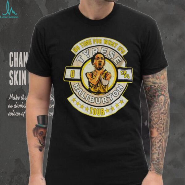 Tyrese Haliburton Wearing No Time For What IFS Tour WWE Wrestlepalooza shirt