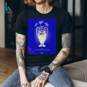 UEFA champions league trophy shirt