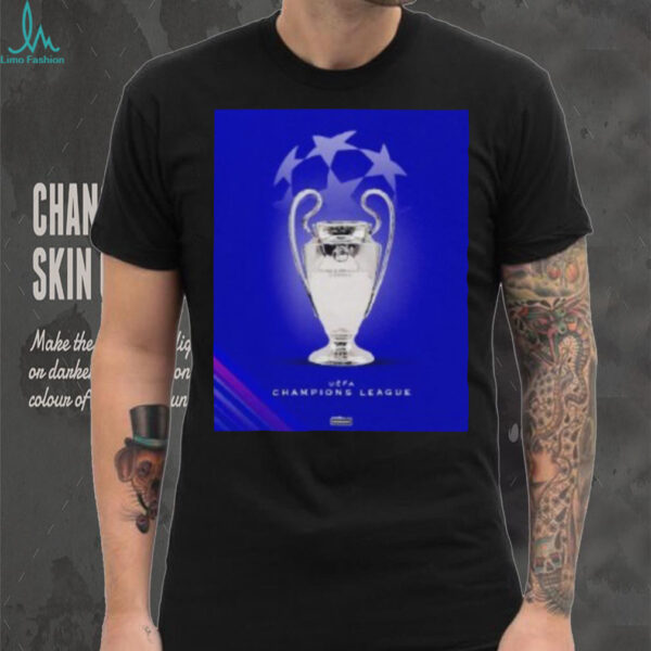 UEFA champions league trophy shirt
