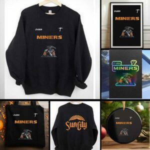 UTEP Miners Sun City logo shirt