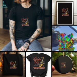 Unisex Homage Navy Chicago Bears Super Bowl XX Champions Windy City T Shirt