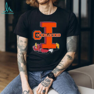 University of Illinois Fighting Illini logo and mascot Cockblocked shirt