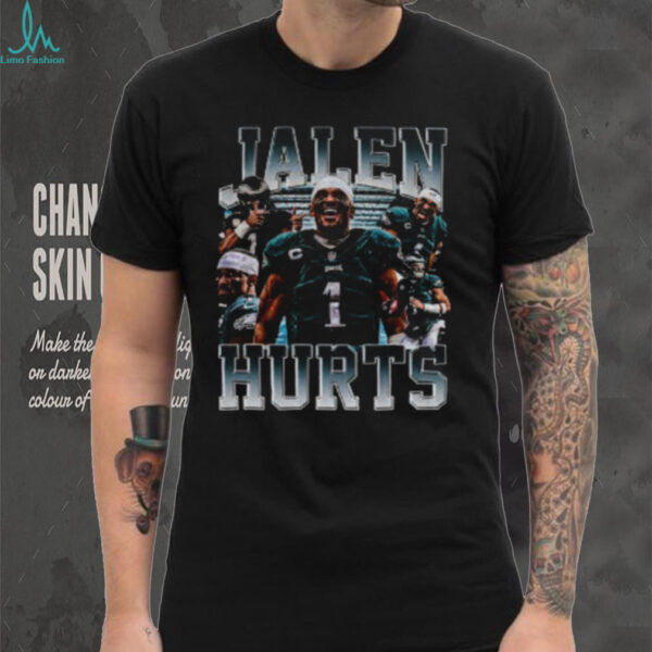 Vintage 90s Jalen Hurts Graphic Bootleg shirt