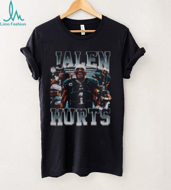 Vintage 90s Jalen Hurts Graphic Bootleg shirt