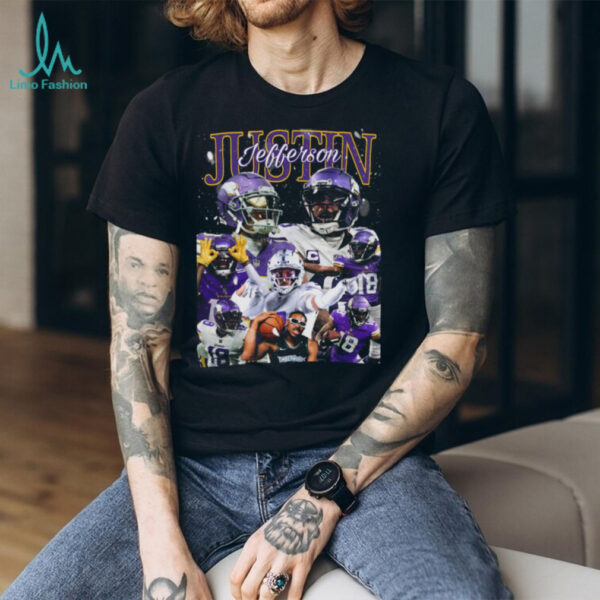 Vintage Justin Jefferson Graphic Tee