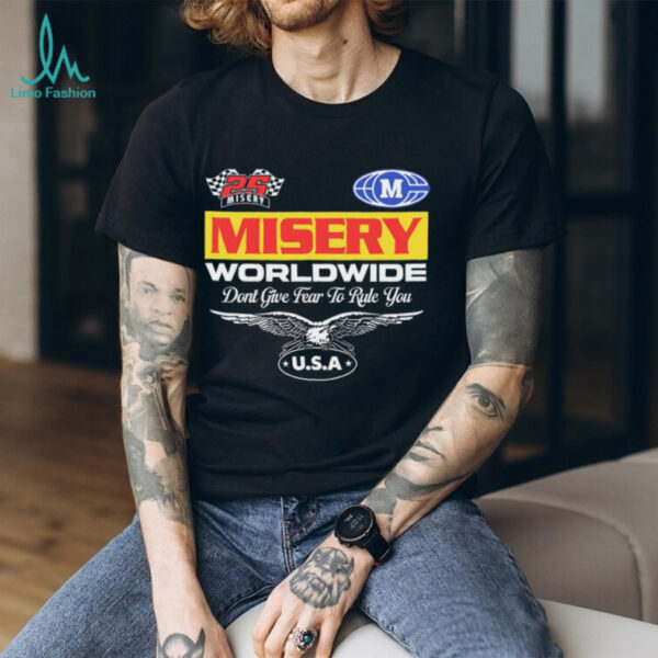 Vintage Racing Style Misery Worldwide Long Sleeve Shirt