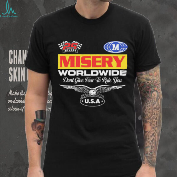 Vintage Racing Style Misery Worldwide Long Sleeve Shirt
