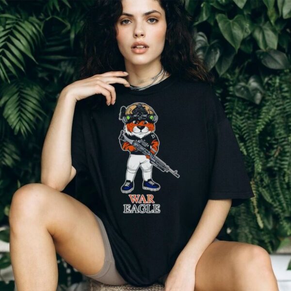 War Eagle Auburn Tiger Military Rifle Night Vision shirt