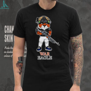 War Eagle Auburn Tiger Military Rifle Night Vision shirt