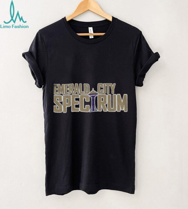 Washington Huskies NBA Basketball Emerald City Spectrum 2025 shirt