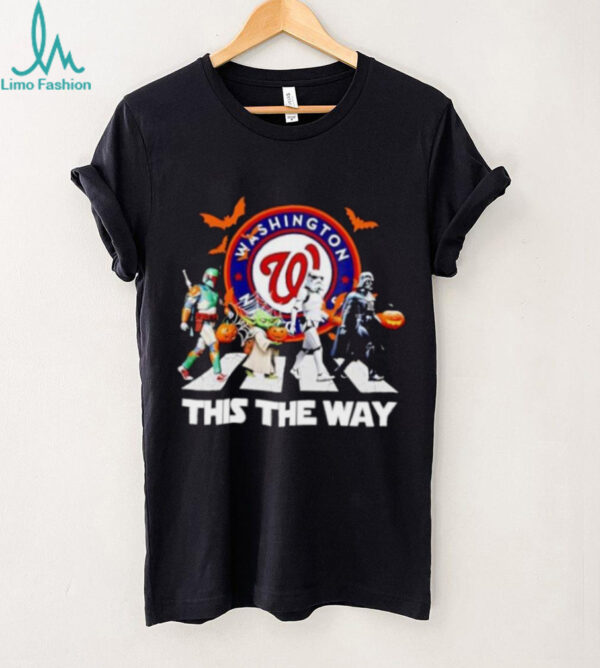 Washington Nationals Star Wars This The Way Halloween shirt