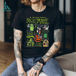 Welcome to our nightmare bumpy slieigh ride jack horror character Halloween shirt