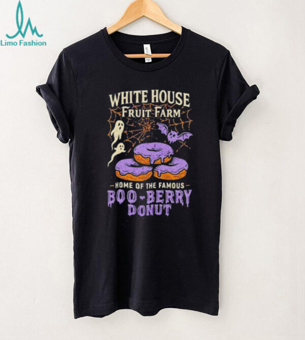White house fruit farm home of the famous boo berry donut halloween shirt