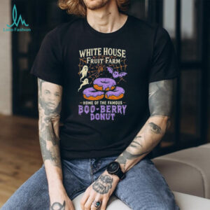 White house fruit farm home of the famous boo berry donut halloween shirt