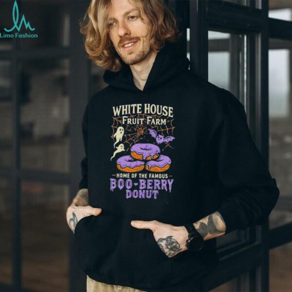 White house fruit farm home of the famous boo berry donut halloween shirt