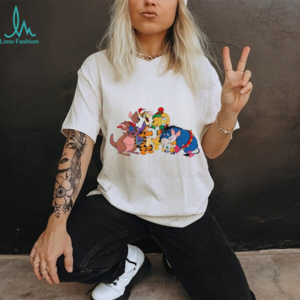 Winnie The Pooh And Friends Christmas Disney Holiday shirt