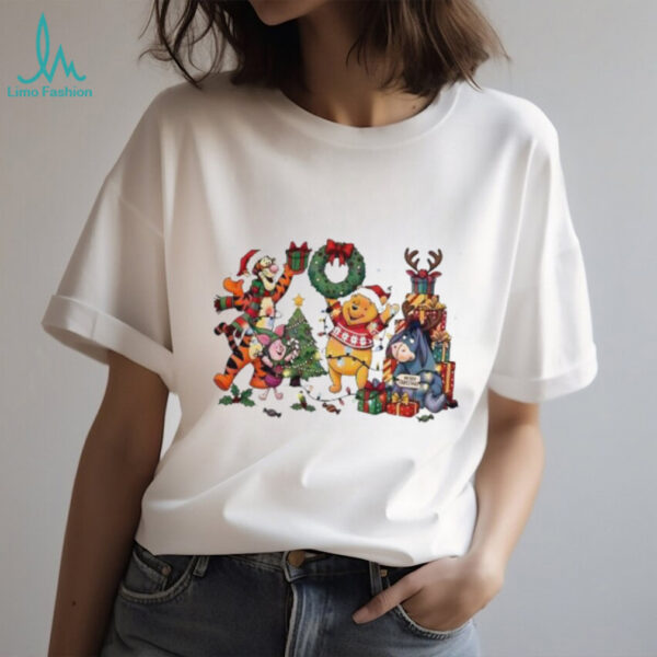 Winnie The Pooh And Friends Christmas Tree Gifts shirt