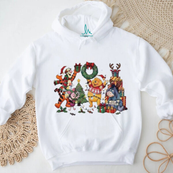 Winnie The Pooh And Friends Christmas Tree Gifts shirt