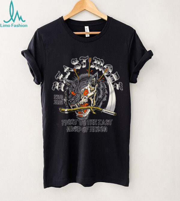 Wolf Skull Reaper shirt