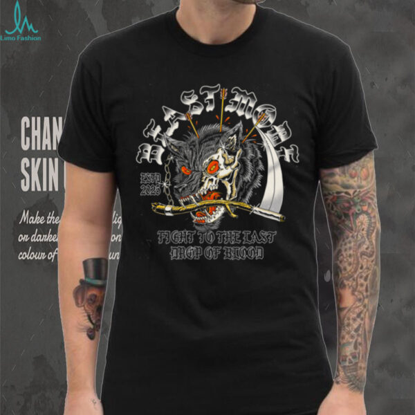Wolf Skull Reaper shirt
