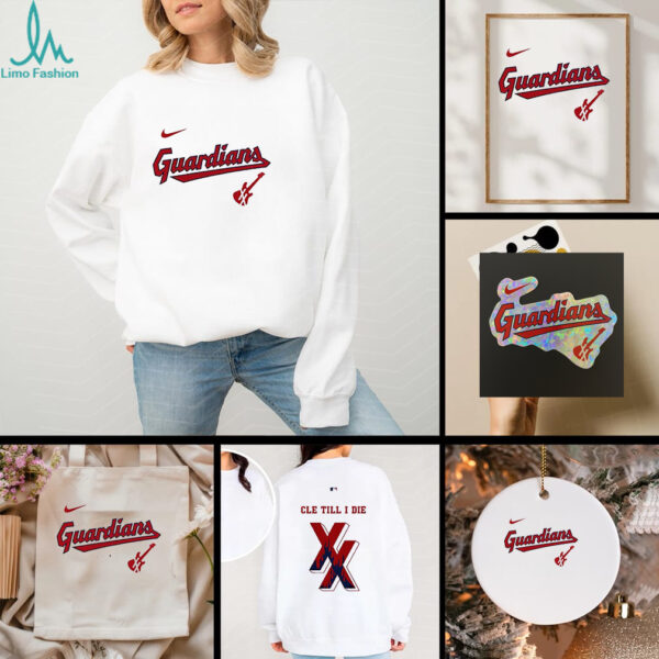 Cleveland Guardians XX Cle till I die shirt