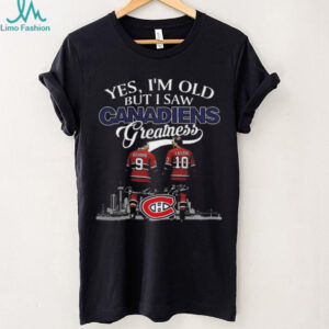Yes I’m Old But I Saw Montreal Canadiens Greatness Richard And Lafleur Legends Signatures 2025 T shirt